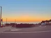 Sunset over Lands End Lookout in San Francisco.