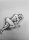 Figure drawing on 2/22/13, 40 minutes