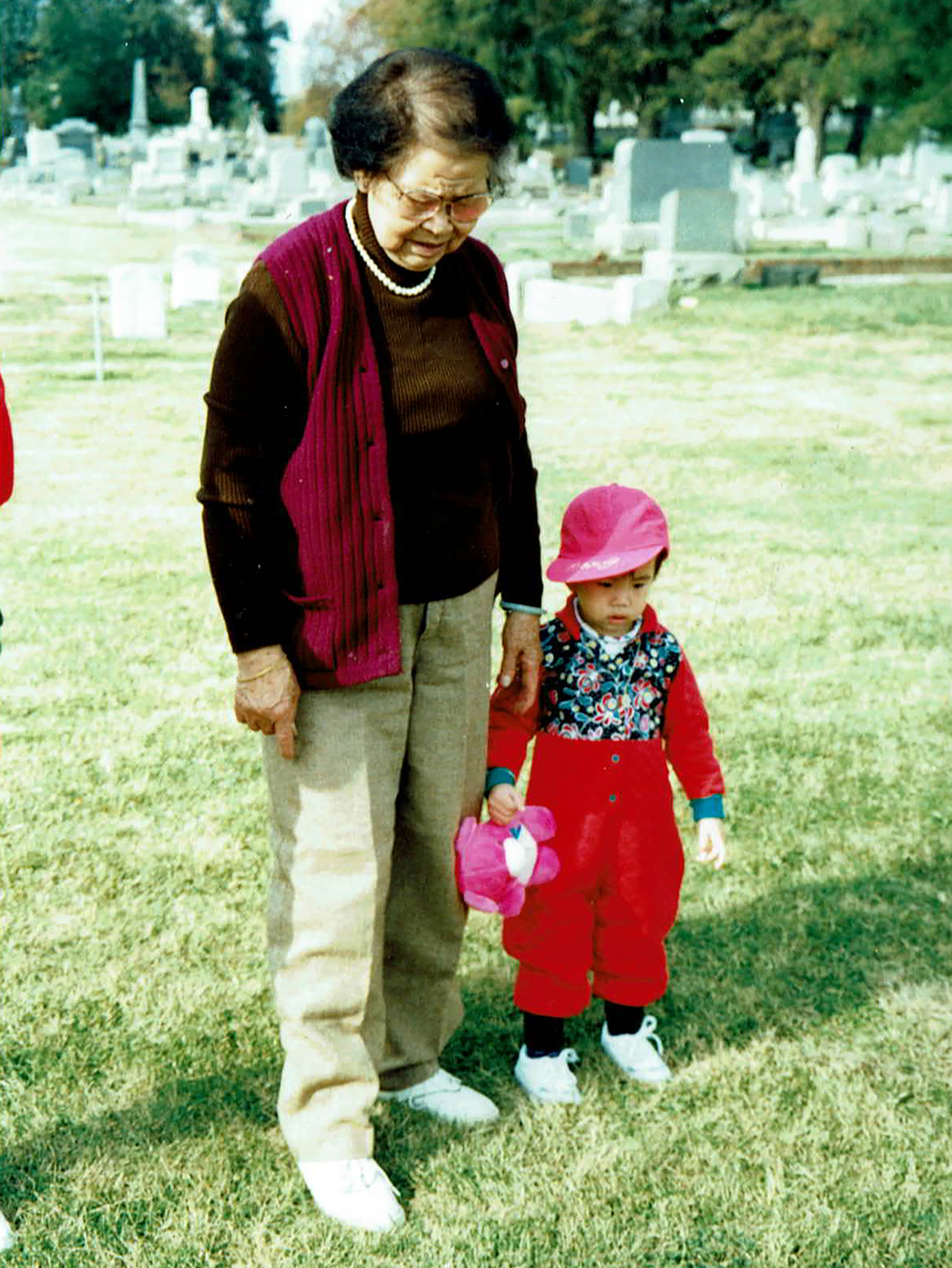 Me and Ngin Ngin visiting Ye Ye