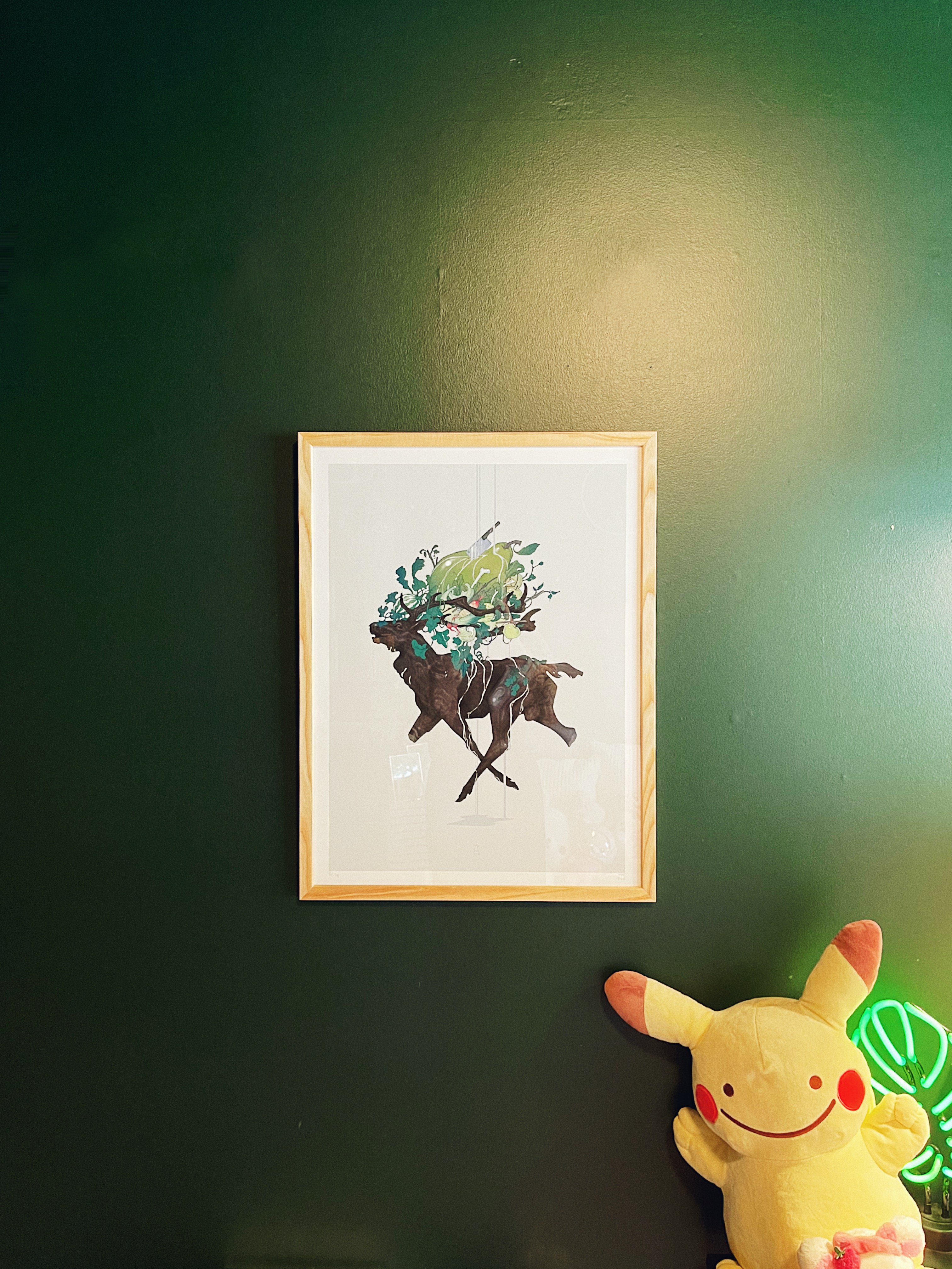 Art poster by JAW Cooper from a Kickstarter I supported