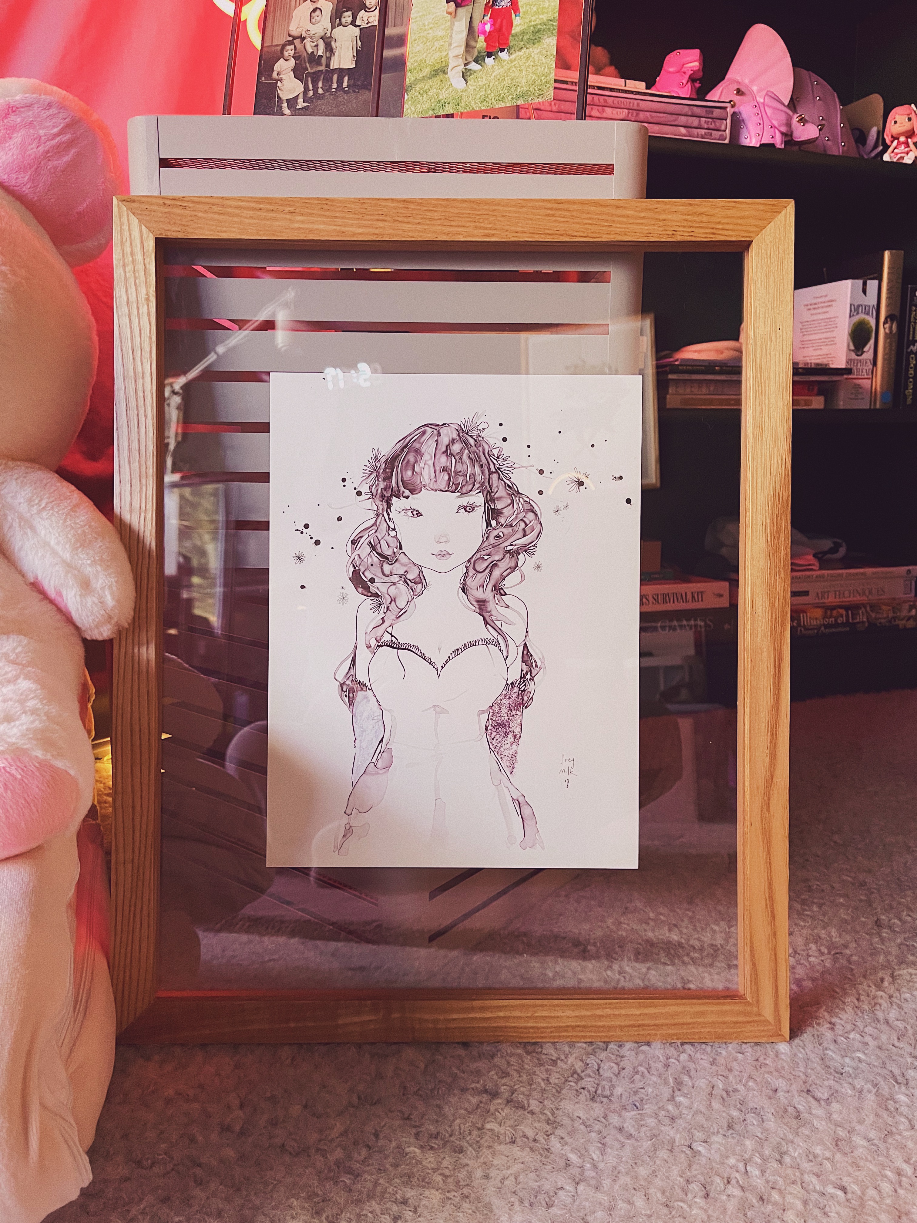 Original art by soeymilk that I purchased at Comic Con