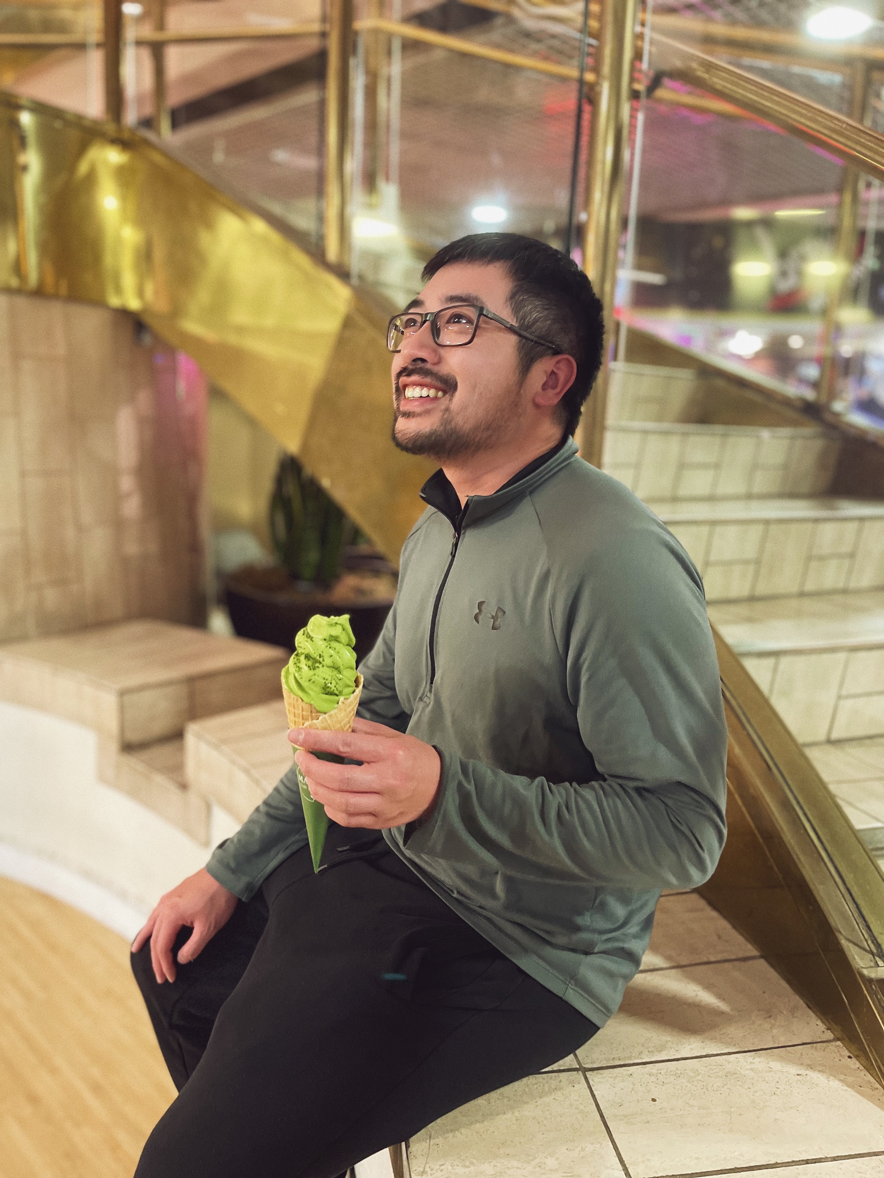 Ice cream with Richard