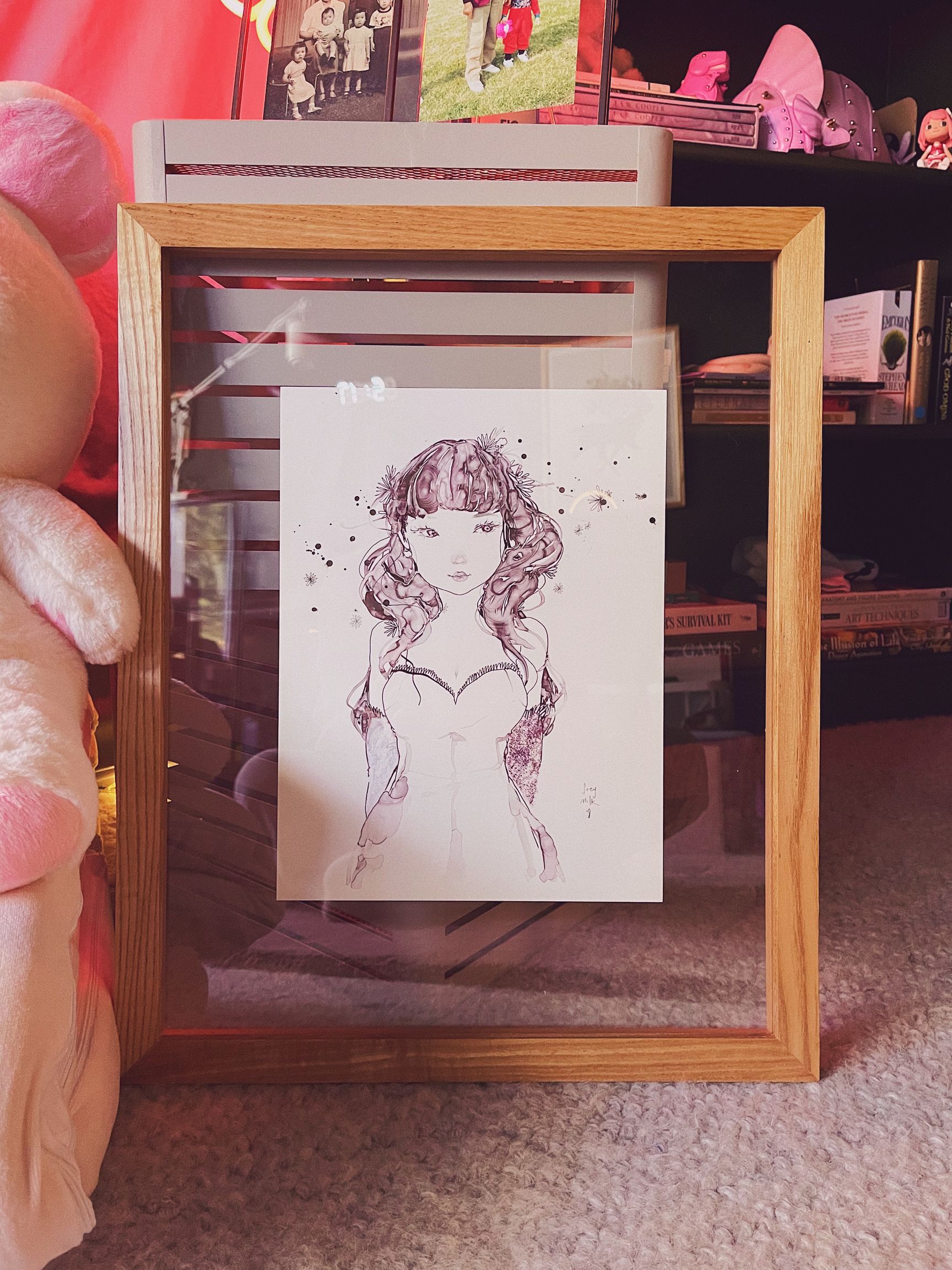 Original art by soeymilk that I purchased at Comic Con