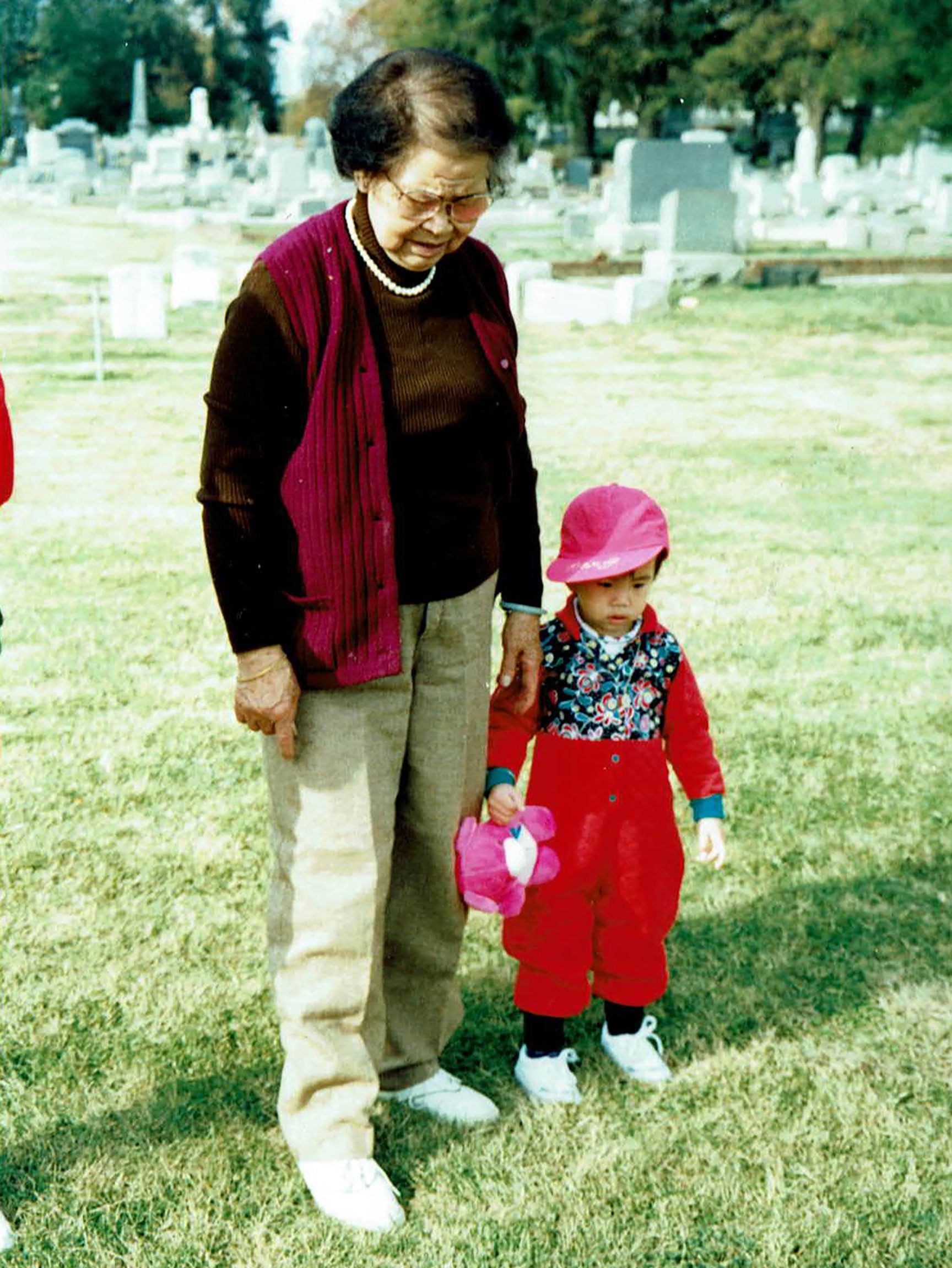 Me and Ngin Ngin visiting Ye Ye